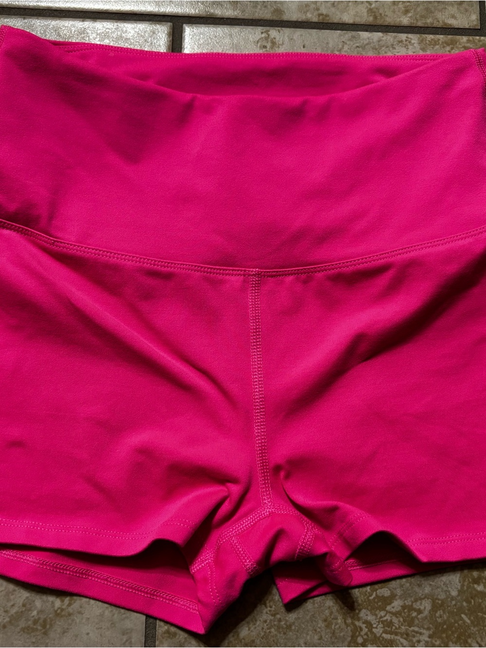 NOBULL Women’s High-Rise Fuchsia Bike Shorts